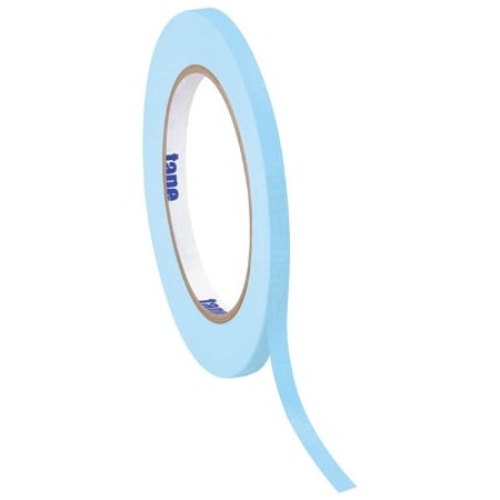 Tape Logic 1/4'' x 60 yds. Light Blue Tape Logic Masking Tape, 12PK T93100312PKH